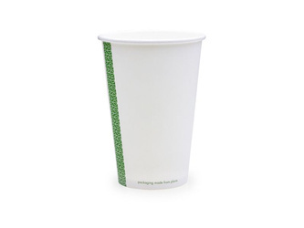 Kubek papierowy biały Vegware 450 ml śr. 90 mm 50 szt.