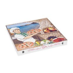 Pizza box 40 x 40 x 4 cm, 100 pcs.