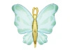 Foil Balloon "Blue Butterfly", 69 × 69 cm, 1 pc