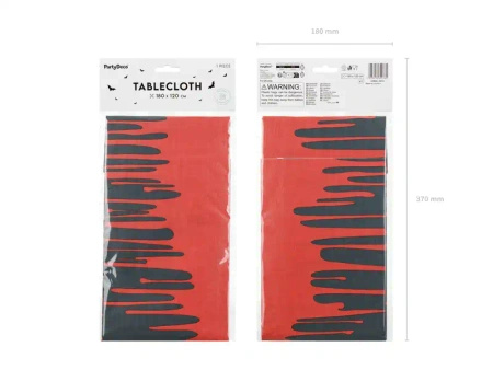 Paper Tablecloth “Halloween – Dripping Blood”, 120 × 180 cm, 1 pc.