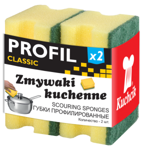 Dishwashing sponges Kuchcik Profil, 2 pcs.