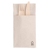 "Recycled" cutlery bags-serviettes 20 x 10 cm 50 pcs.