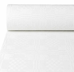 Obrus z papieru z wytłoczeniem damaszkowym, 50 m x 1 m, 1 szt.