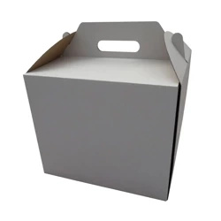 Confectionery box with handle 30 x 30 x 25 cm 10 pcs.