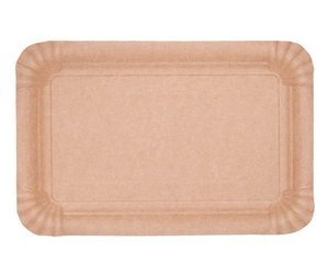 Kraft paper tray 13 x 20 cm 100 pcs.