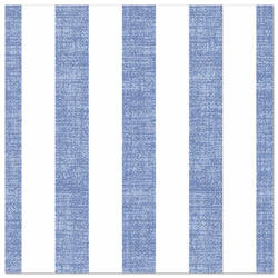 Royal Collection Lines white and blue napkins 1/4 3W 40 x 40 cm 50 pcs.