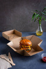 Premium folding burger box 12 x 12 x 10 cm 100 pcs.