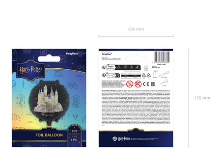 Foil Balloon “Harry Potter – Castle”, 35 cm, 1 pc.