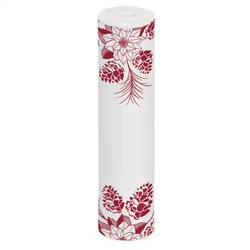 PREMIUM paper runner "a'la linen" in roll, "Poinsettia", 40 cm x 12 m 1 pcs .