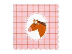 Paper Napkins "Horse", 33 × 33 cm, 12 pcs