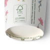 Paper cup dispersion "Spring" 250 ml, ¶. 80 mm 50 pcs.