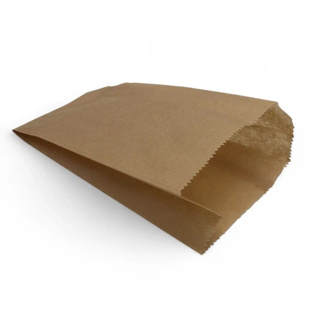 Folded kraft bag 5.0 kg, 20+8 x 40 cm 1000 pcs.