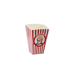 Popcorn boxes 920 ml, 5.5 x 7 x 16.7 cm, 50 pcs.