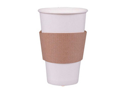 Cup sleeve 350-500 ml, kraft, 50 pcs