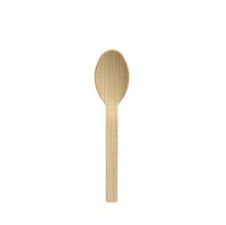 Spoons made of bamboo 11 cm 50 pcs.