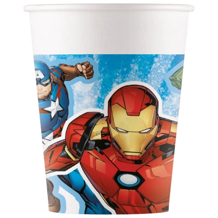 Kubek papierowy "Avengers" 200 ml 8 szt.