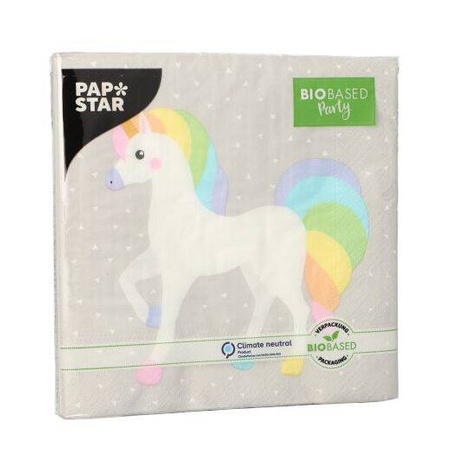 Unicorn 1/4 3-layer napkins 33 x 33 cm 20 pcs.