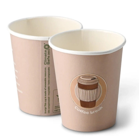 Paper cup dispersion "Coffeebreak" 350 ml, ¶. 90 mm 50 pcs.