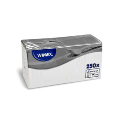 2-ply White napkins 1/4 fold 24 x 24 cm, 250 pcs.