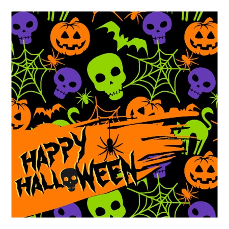 Serwetki 2-warstwowe "Halloween", 33 x 33 cm, 20 szt.