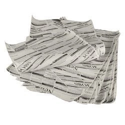 White wrapping paper "Newsprint" greaseproof 35 x 25cm 1 kg, ~200 sheets