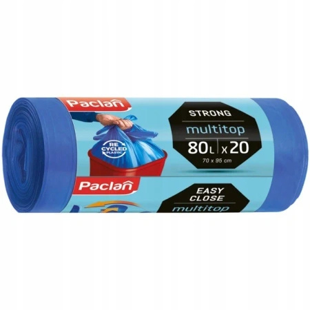 Worki Expert Multitop Paclan 70 x 95 cm, 80L, 20 szt.