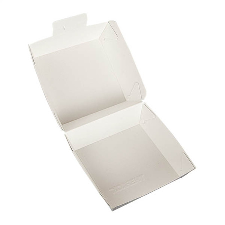 Thermal burger box black, size "S", 13 x 12,5 x 6,2 cm 50 pcs