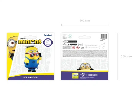 Foil Balloon "Minion – Ron", 53 × 79 cm, 1 pc