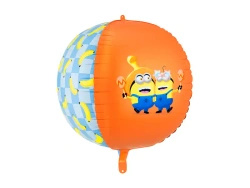 Foil Balloon "Minions Ball", 75 cm, 1 pc
