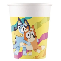Kubek papierowy "Bluey" 200 ml 8 szt.