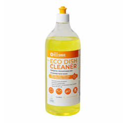 Hand dishwashing liquid, unscented, Eco Shine 1L, 1 pc.