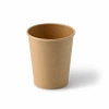 Paper cup kraft dispersion 250 ml, 80 mm dia, 50 pcs.