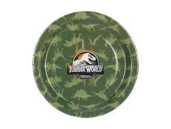Paper Plates "Jurassic World", 23 cm, 6 pcs