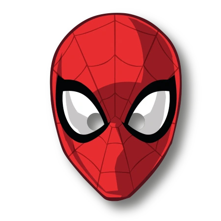 Maski papierowe "Spider-Man" 6 szt.