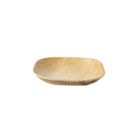 Palm leaf plate 10 x 10 x 1.5 cm 25 pcs.