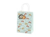 Gift Paper Bag “Cars”, 10.5 × 18 × 25 cm, 1 pc.