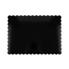 Thick double‑sided gold‑black cake boards 30 x 40 cm 1 pc.