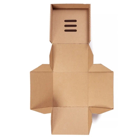 Foldable burger box 13 x 13 x 10 cm, 100 pcs.
