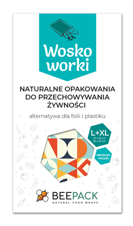 Woskoworki "Geometria" zestaw L+XL 1 szt.
