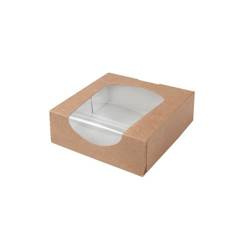 Sushi box with window 12 x 12 x 4 cm 250 pcs.