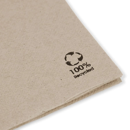2-ply napkins, embossed, "Recycled" 20 x 20 cm 100 pcs.