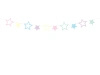 Paper Garland "Stars – Unicorn", 1.4 m, 1 pc