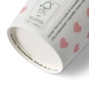Paper cup dispersion "Hearts" 250 ml, ¶. 80 mm 50 pcs.