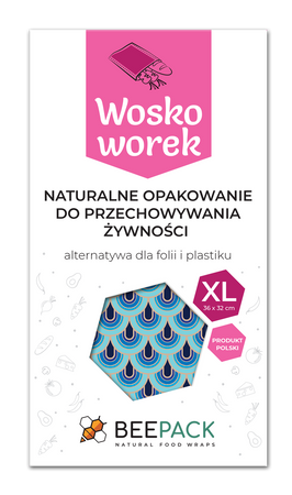 Woskoworki "Fale" XL 36x32 cm 1 szt.