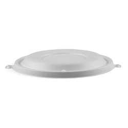 Sugarcane lid for 18.5 cm Bowls, 125 pcs