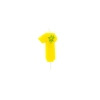 Yellow Birthday Candle Number "1", 1 pc.