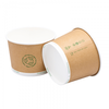 Paper bowl brown dispersion 500 ml dia 115 mm 25 pcs.