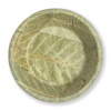 Deep plate made of Sal tree leaves, Ø 19.5 cm, height 3.25 cm, 500 ml, 20 pcs