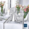 Premium Airlaid napkins, silver, 1/4, 40 x 40 cm 50 pcs.