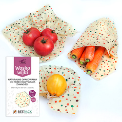 Wax "Dots" Pack 1 x "S", 1 x "M", 1 x "L" 3 pcs.